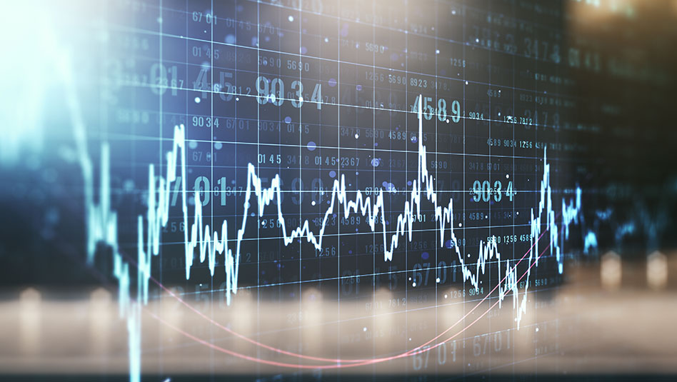 Fluctuating markets in a graph