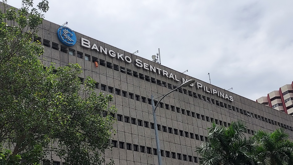 Façade of the Bangko Sentral ng Pilipinas along Roxas Boulevard