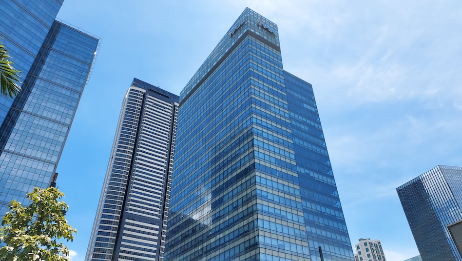 Philippine Stock Exchange building in Bonifacio Global City