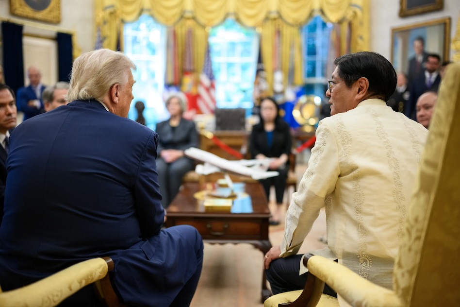 Donald Trump and Ferdinand Marcos Jr