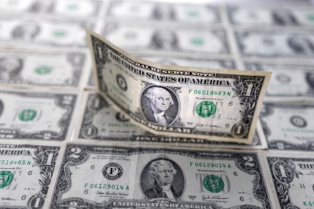 US dollar set for modest weekly gain after soft inflation data
